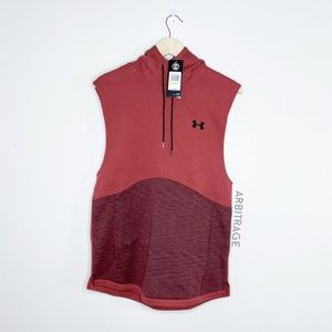 Under Armour Sleeveless Rust Hoodie